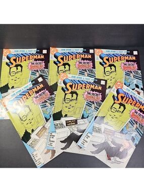 Set Of 6 Superman #2 (Feb 1987, DC) All In Very Good To Like New Condition